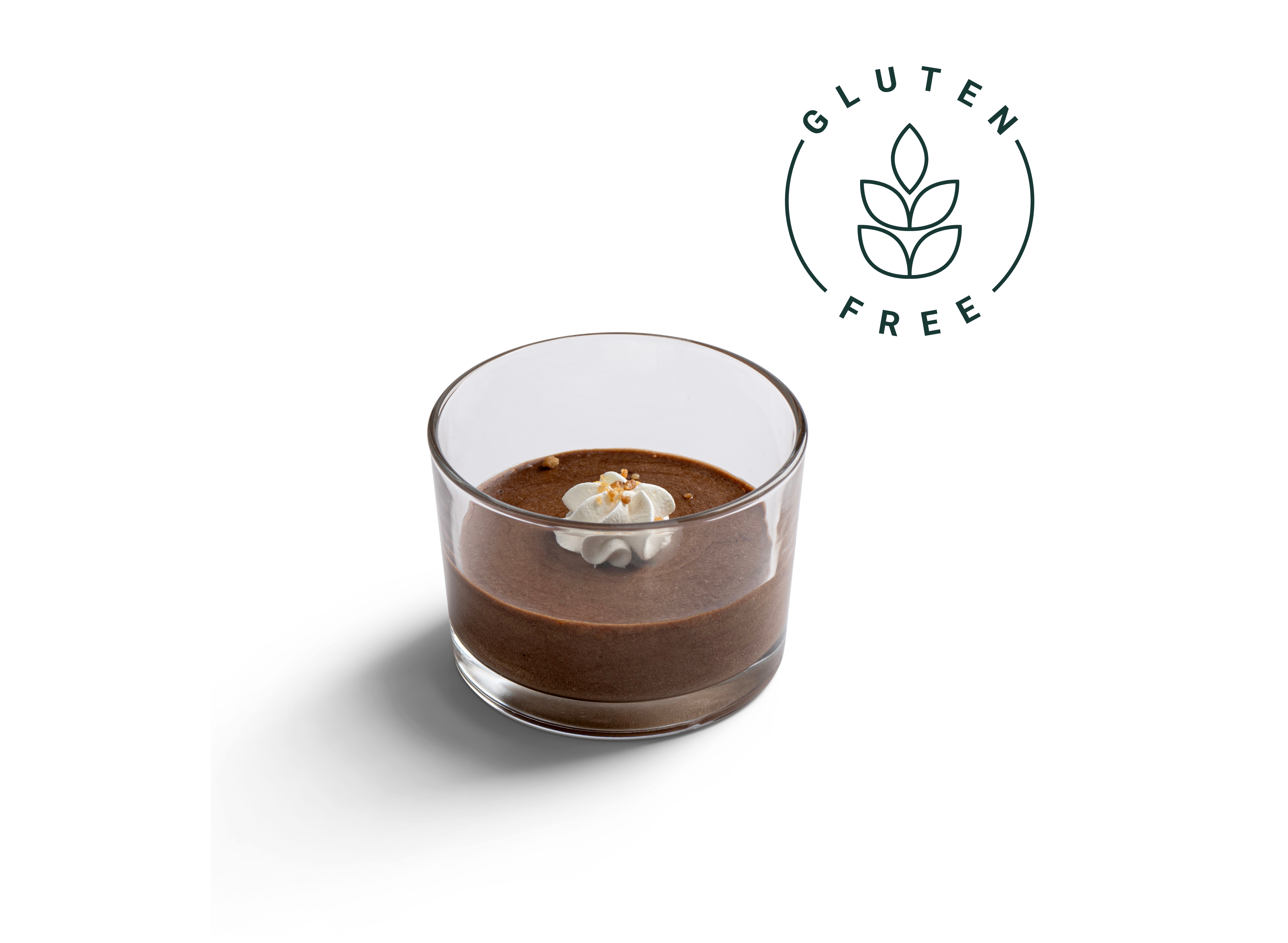 Gluten Free Chocolate Bourbon Mousse Cups (Box of 9)