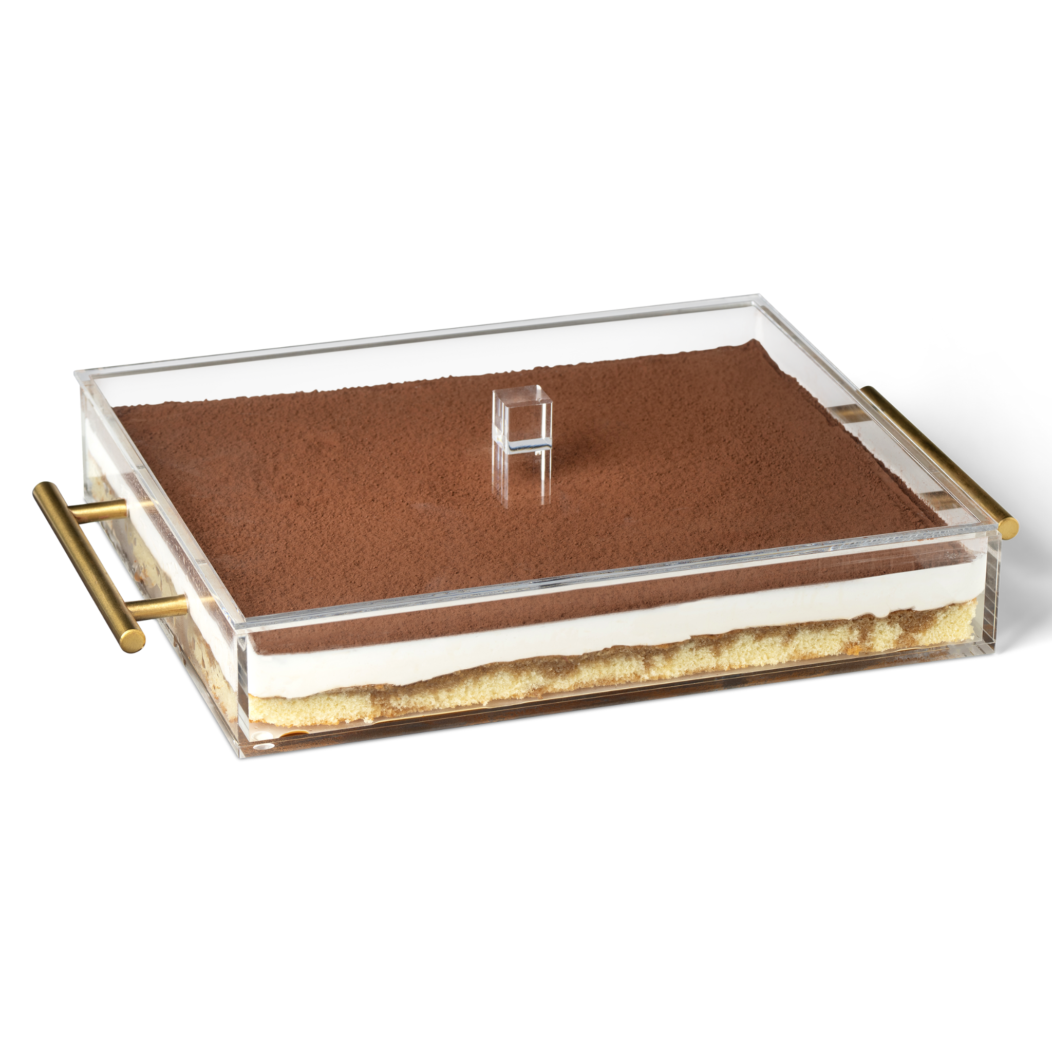 Heavenly Dairy Tiramisu in Acrylic Tray