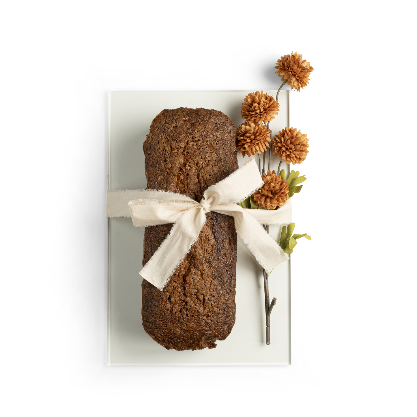 Signature Honey Carrot Cake on Acrylic Tray