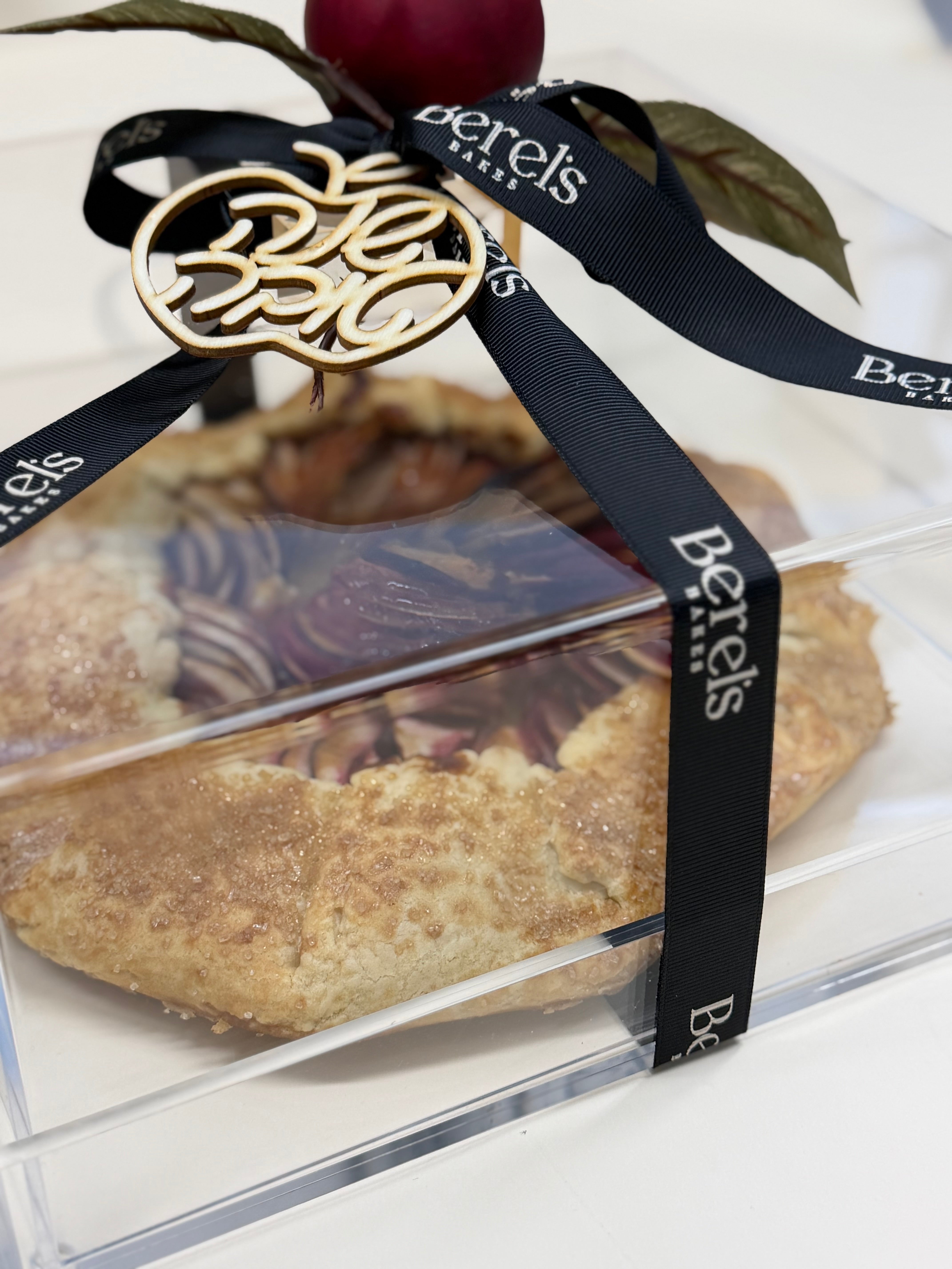 Apple Galette in Custom Acrylic tray