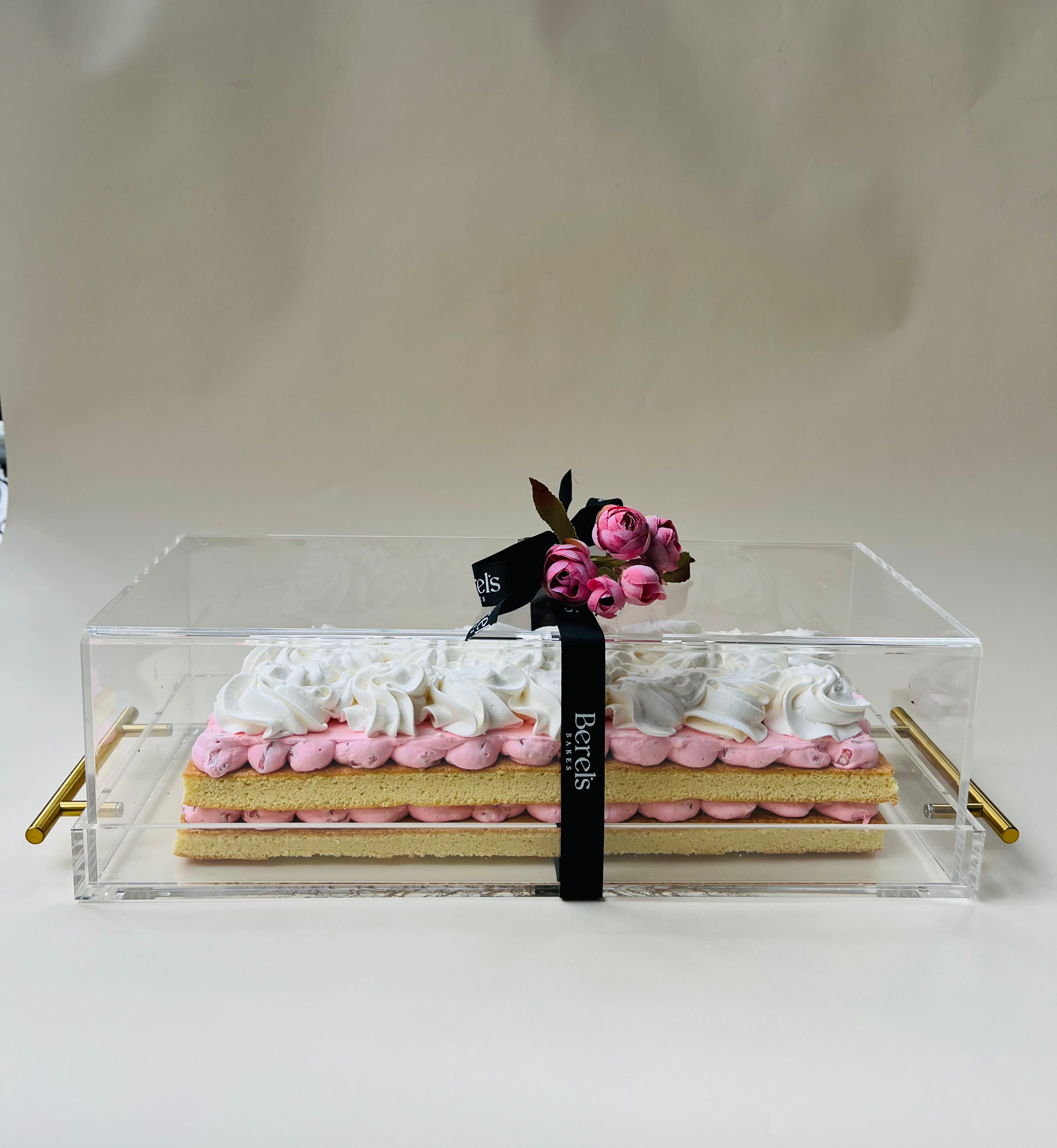 Acrylic Dome + Choose Any Log, Tart or Long Babka
