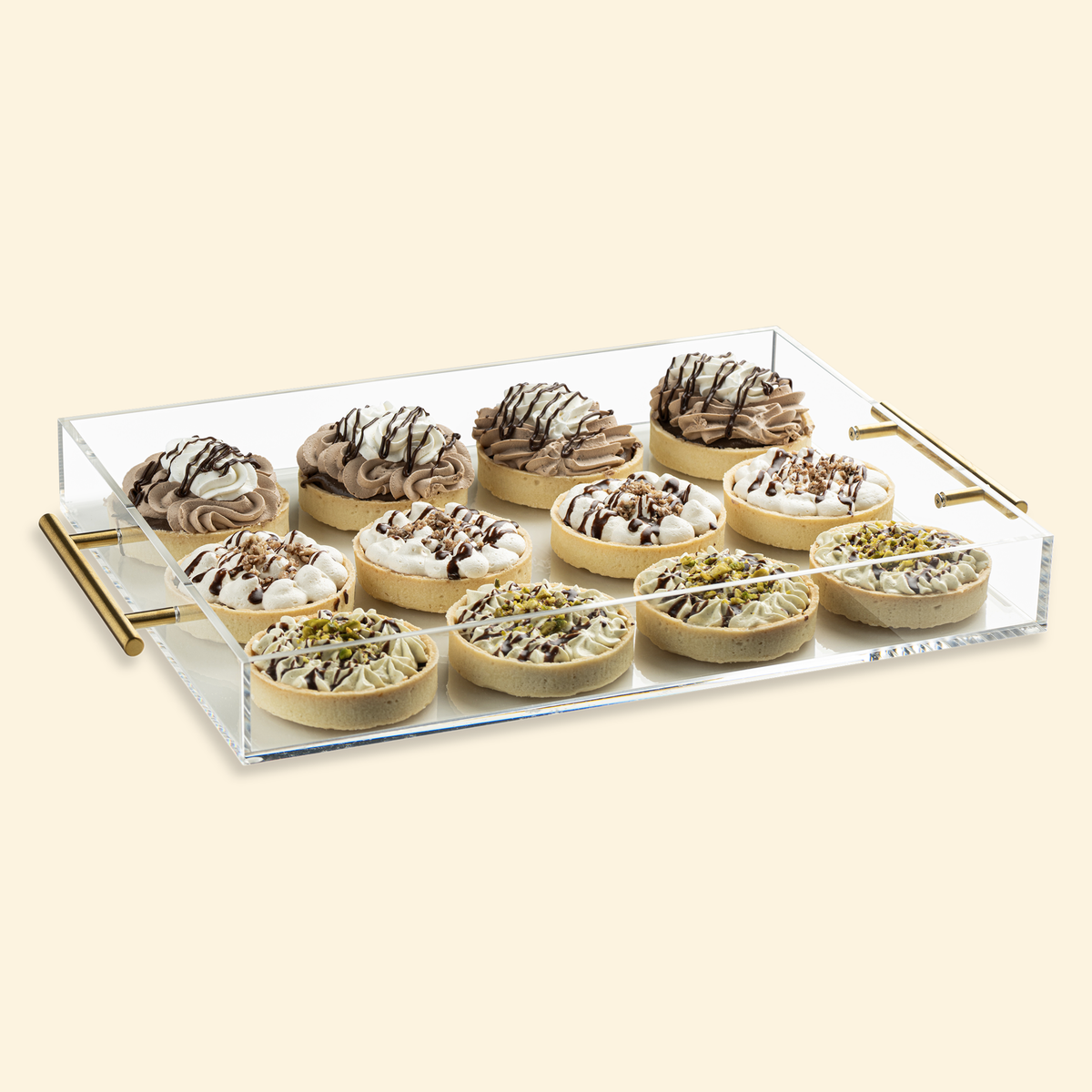 Luxury Tart Gift Tray (with cover) – 12 Assorted Tarts