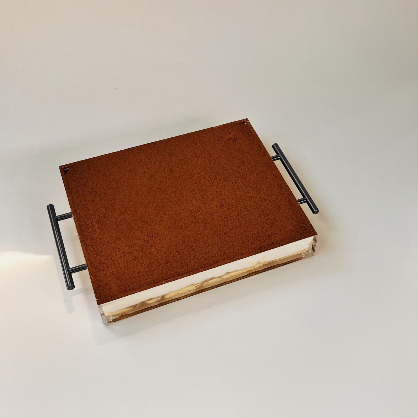 Heavenly Dairy Tiramisu in Acrylic Tray