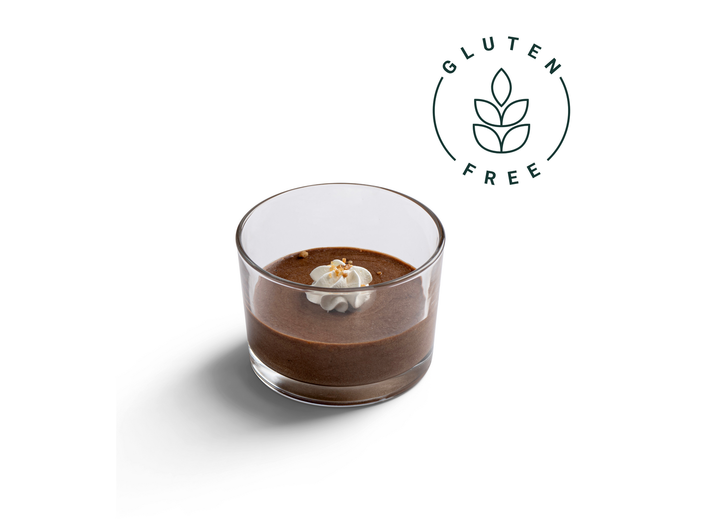 Gluten Free Chocolate Bourbon Mousse Cups (Box of 12)