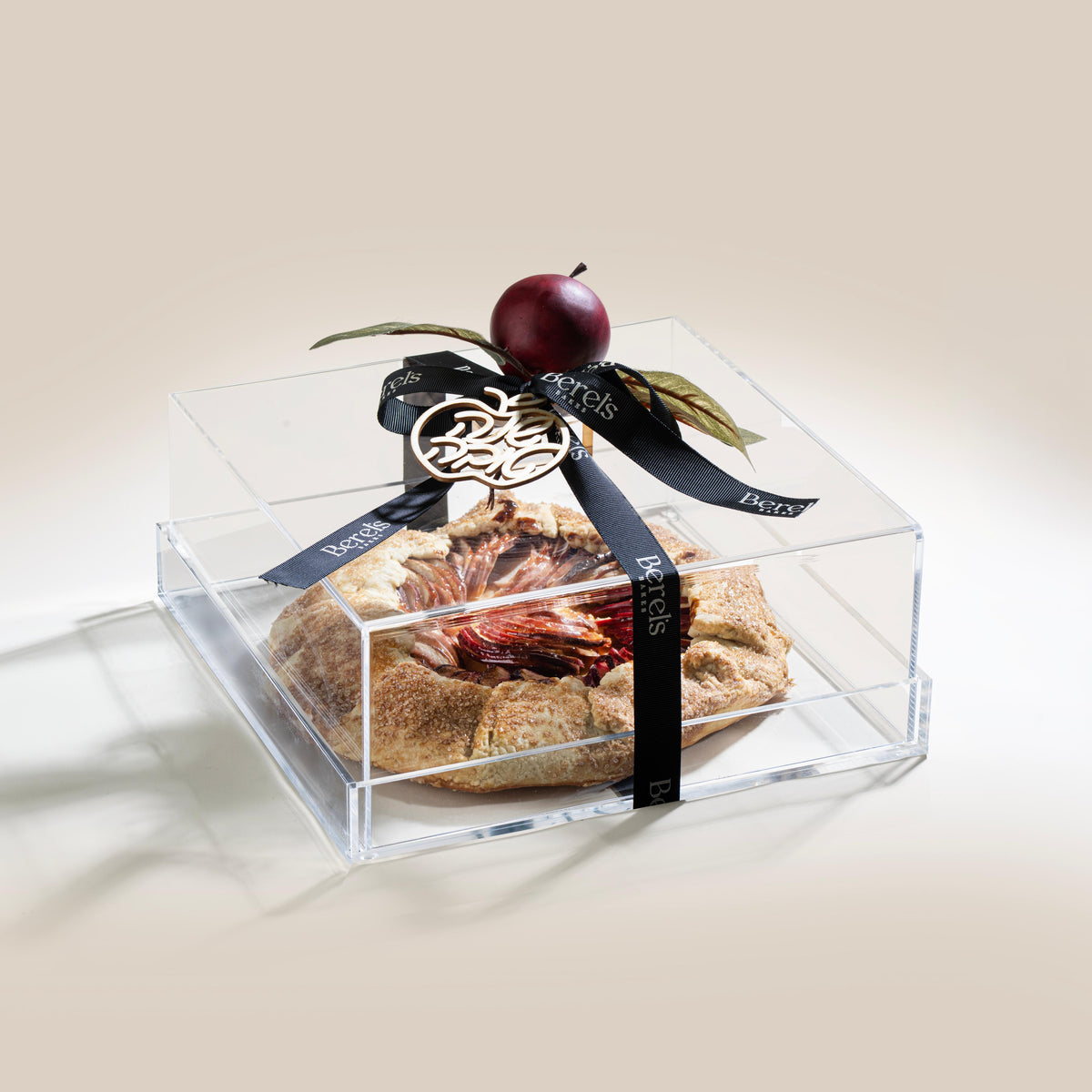 Apple Galette  in Custom Berel's Bakes Acrylic Tray