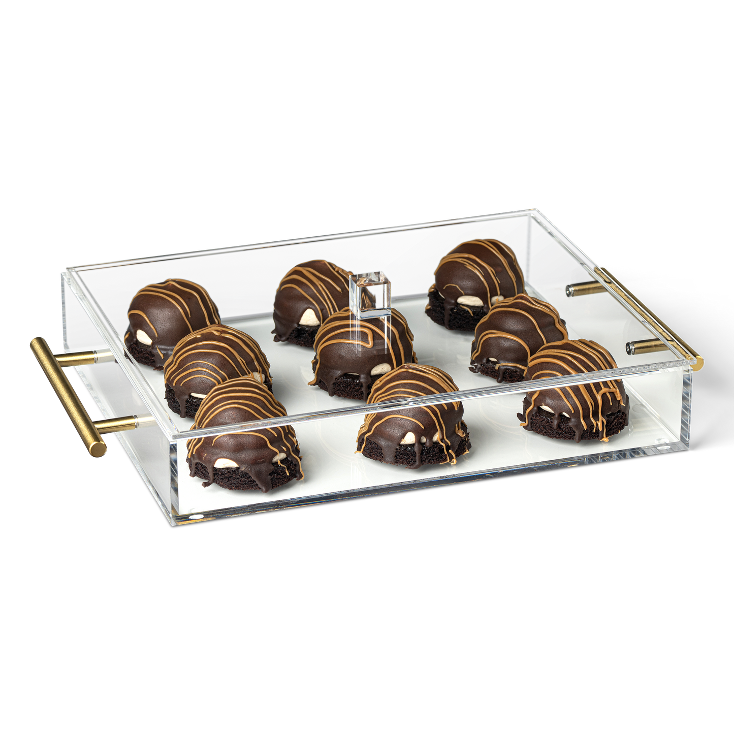Elegant Peanut Butter Dome Gift Tray (and cover)