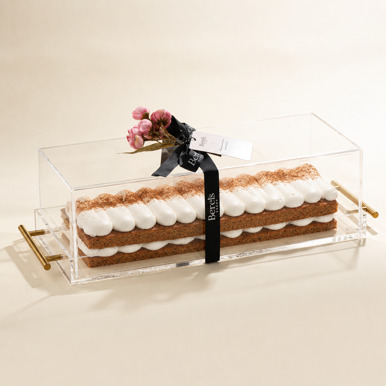 Carrot Log in Long Gifted Acrylic Dome (and cover)