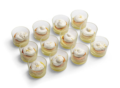 Lemon Custard Individual Glasses (Box of 12)