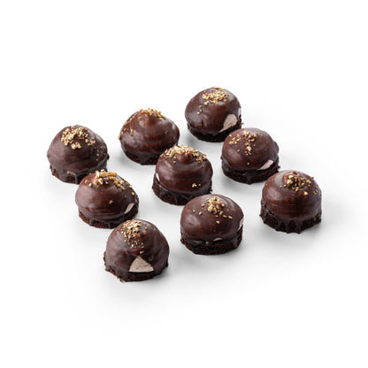 Chocolate Chestnut Mousse Domes (Box of 9)