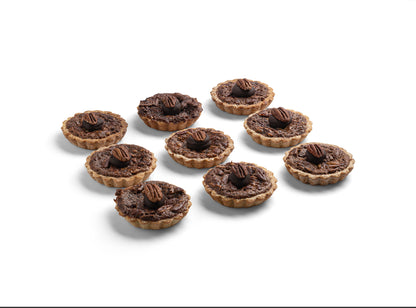 Mini Chocolate Burboun Pecan Tarts (Box of 9)