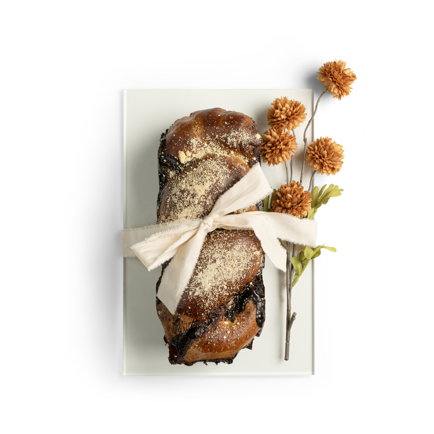 Signature Babka on Acrylic Tray