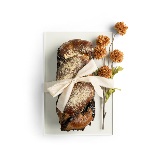 Signature Babka on Acrylic Tray