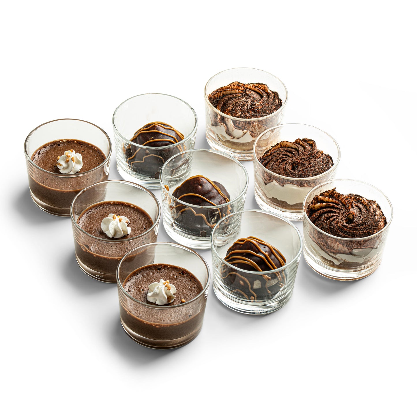 Chocolate Variety Glasses (9)