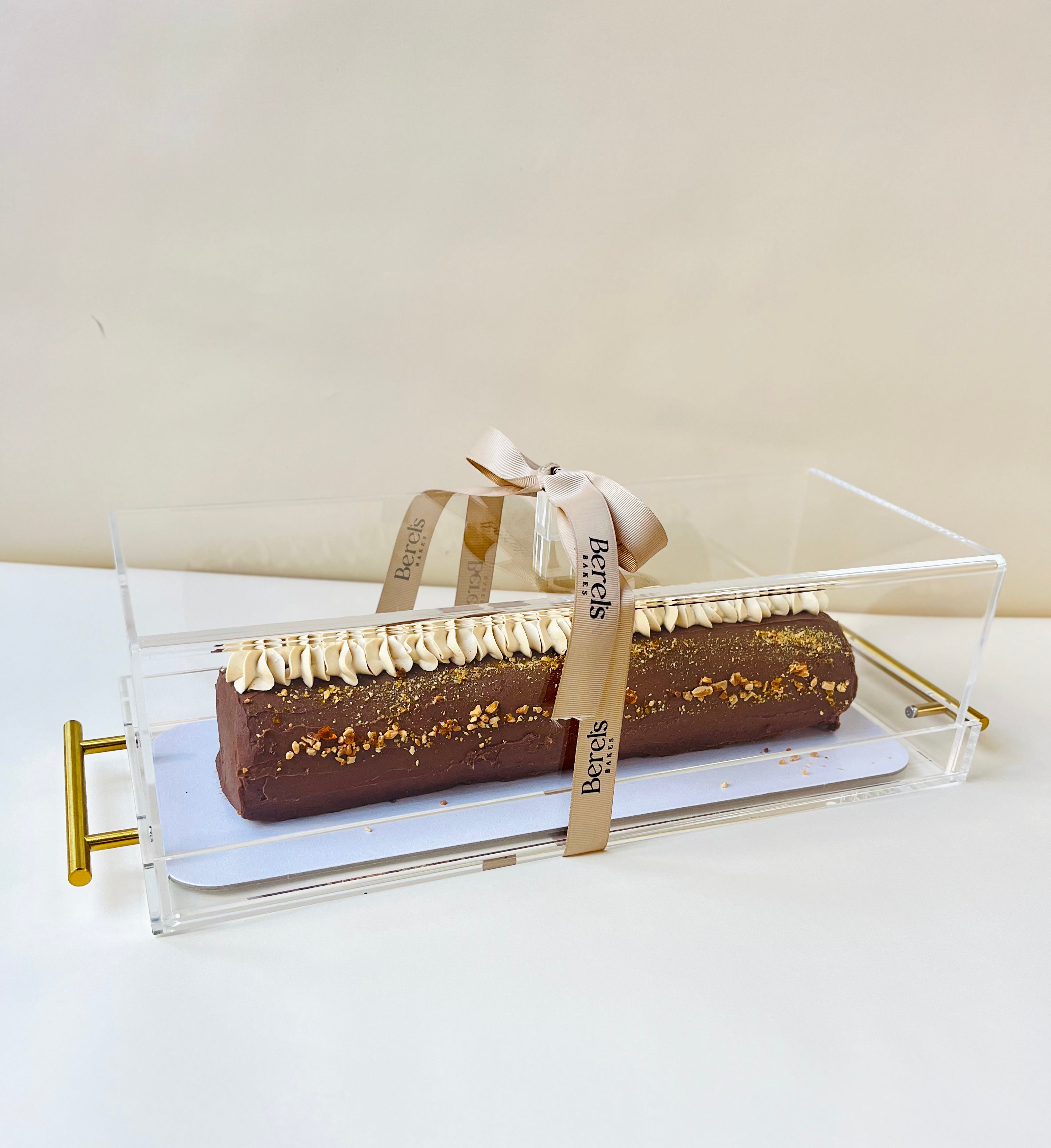 Acrylic Dome + Choose Any Log, Tart or Long Babka