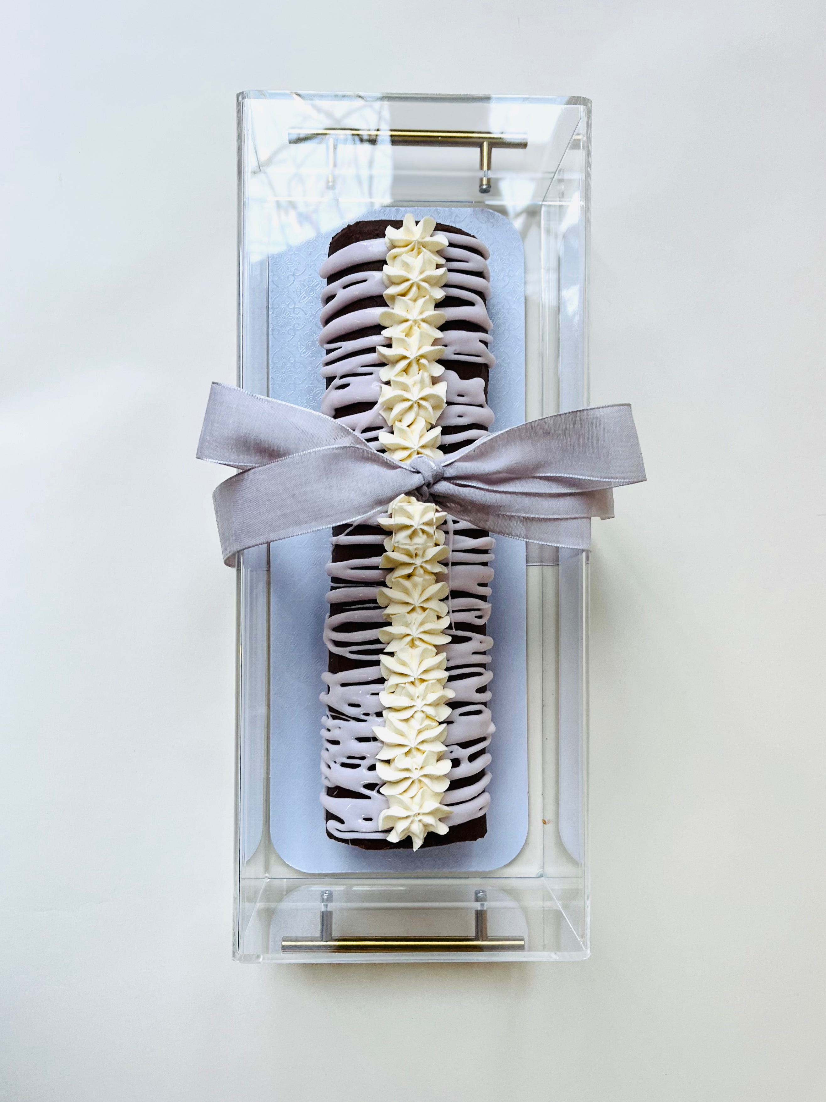 Acrylic Dome + Choose Any Log, Tart or Long Babka