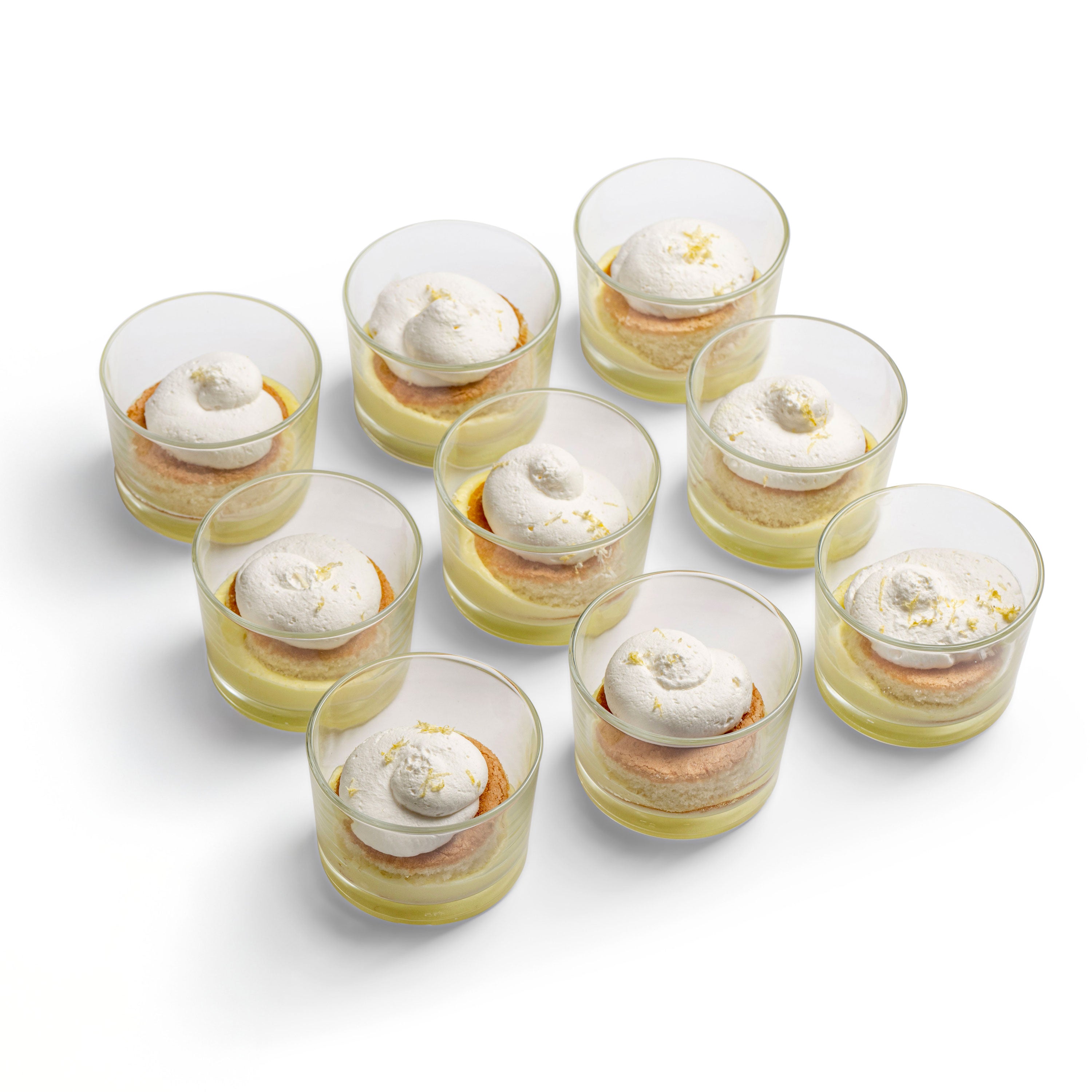 Lemon Custard Individual Glasses (Box of 9)