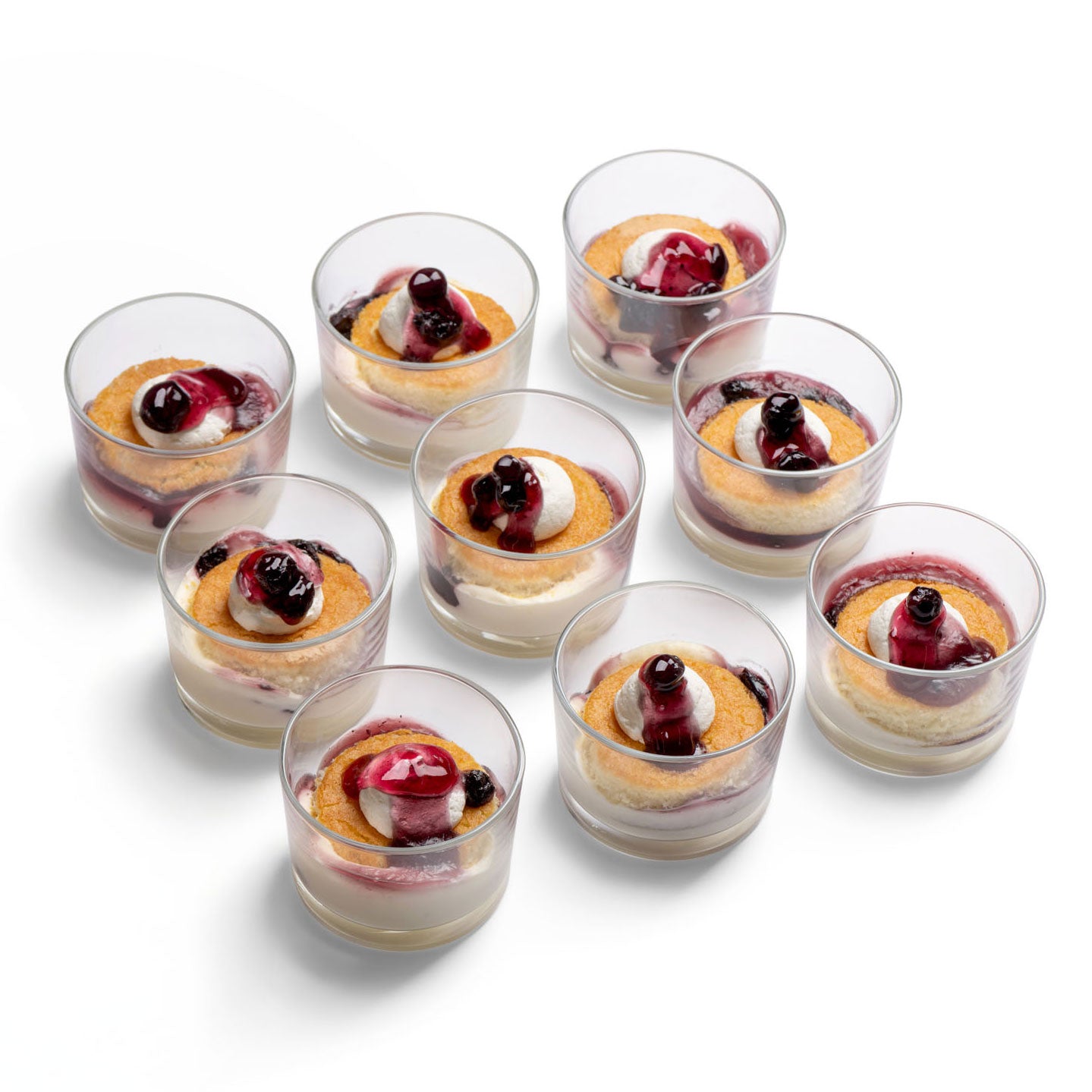Blueberry Custard Cakes (Box of 9)