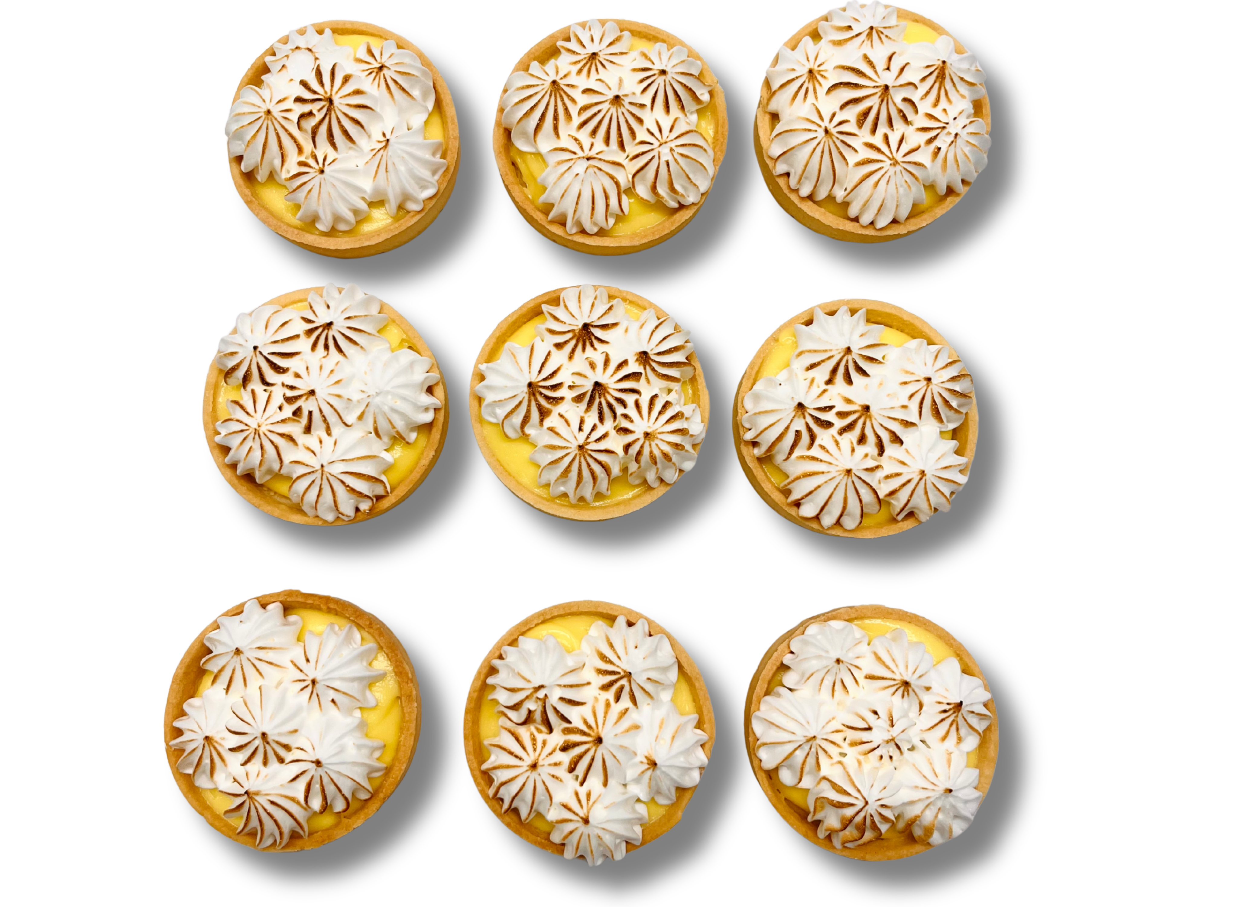 Individual Lemon Meringue Tarts (9 pcs)