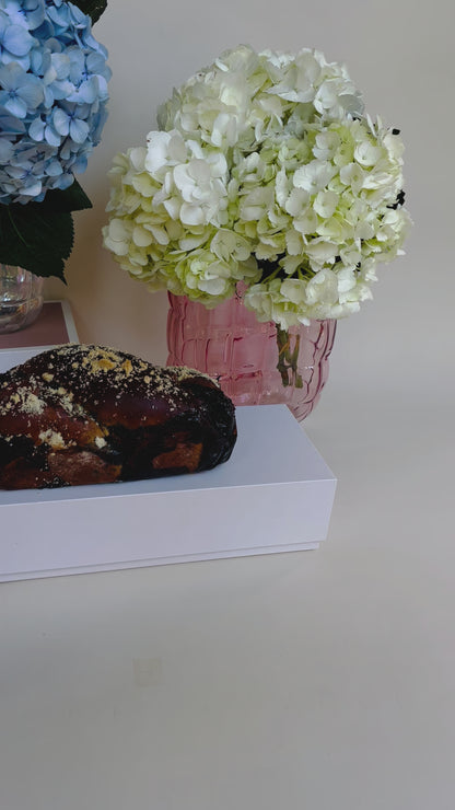 Runway Bag Vase - Pink (Biscottis sold separately)